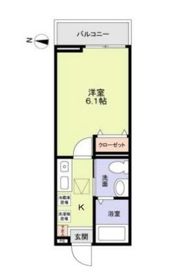 ルミエール大口の間取り画像