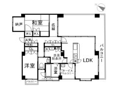 ForYou湊川公園の間取り画像