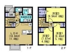 アイリーコート南小泉の間取り画像