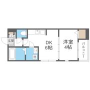 ハーモニーテラス大和田Ⅱの間取り画像