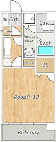 ドリームT・5坪井の間取り画像