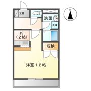 アメニティ冨士見の間取り画像