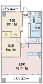 エスペランサ四軒家の間取り画像