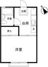 エスポワール武蔵野の間取り画像