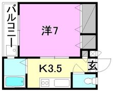 コンフォート森松の間取り画像