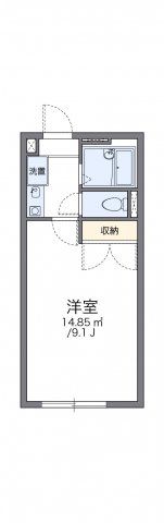 レオパレスメイプルハイム高野台1号館の間取り画像