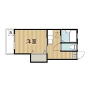 豊園コーポの間取り画像