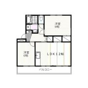 野知マンション Bの間取り画像