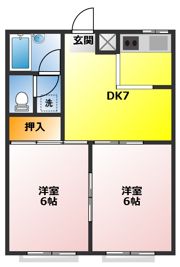 ハイツピュアの間取り画像
