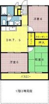 サンライトハイツの間取り画像