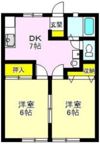 タウンハイツⅡの間取り画像