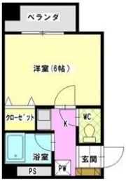 WEST1の間取り画像