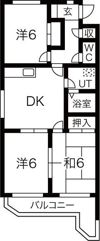 エスパース21の間取り画像