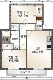 ジーライズ守山の間取り画像