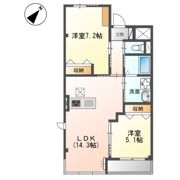 ソフィア名東の間取り画像