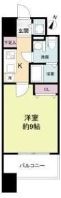 プラウドフラット新大阪の間取り画像