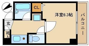 K-ONE浦安の間取り画像