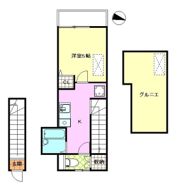 IKフラット4の間取り画像