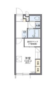 レオパレスNAGAMATIの間取り画像