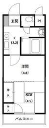 アルシェ浜松の間取り画像