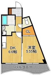 BRIS中井の間取り画像