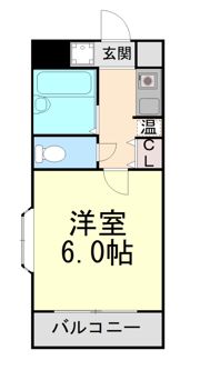 香川ハイツ御影イーストの間取り画像