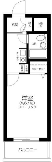 ライオンズマンション板橋区役所前第6の間取り画像