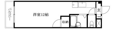 ルミウス南斎院の間取り画像