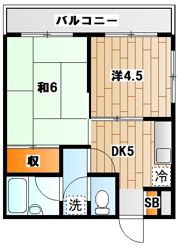 ドミトリーゴコーの間取り画像