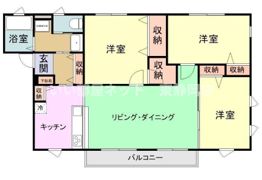グランブルー北安東 A棟の間取り画像