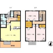 グレイスランド春岡 B?-の間取り画像