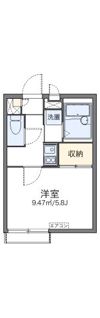 レオパレスピアーチェの間取り画像