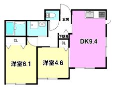 Carino Calmaの間取り画像