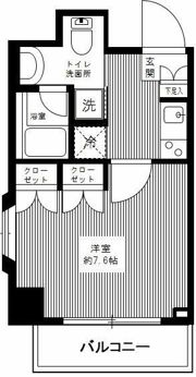 TRADIS東十条の間取り画像