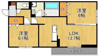 vivable palaisの間取り画像