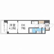 レオンコンフォート梅田北の間取り画像