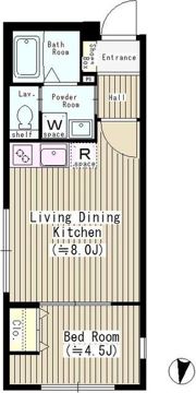 TOKYO FLATの間取り画像