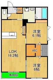 メゾンルボア大里の間取り画像