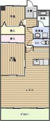 ベルハイツ司の間取り画像