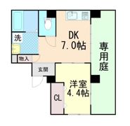 奥野ハイツの間取り画像