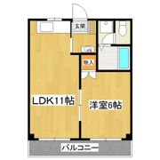 シャトーアスナロの間取り画像