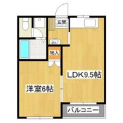 シャトーアスナロの間取り画像