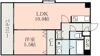イーストキャッスルの間取り画像