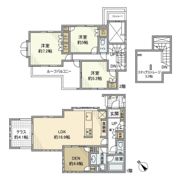 久我山戸建の間取り画像