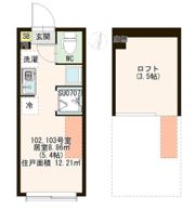 ハーモニーテラス赤羽志茂Ⅱの間取り画像