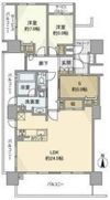 ブランズタワー香里園ロジュマンの間取り画像