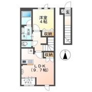 シャンピア出町前の間取り画像