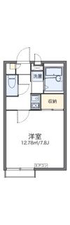 レオパレスアクト六木の間取り画像