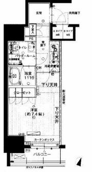 メインステージ神田須田町の間取り画像