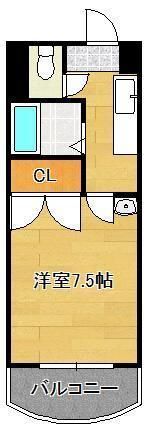 ニューサンリバー10番館の間取り画像